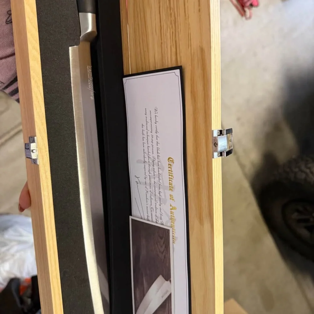 Kamikoto Knife set whole set w/certificates of authenticity
